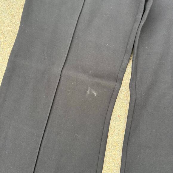 SPANX 20252T The Pant in Black Knit Ponte Hi-Rise Flare XL Tall NWT 20252T - Picture 6 of 11